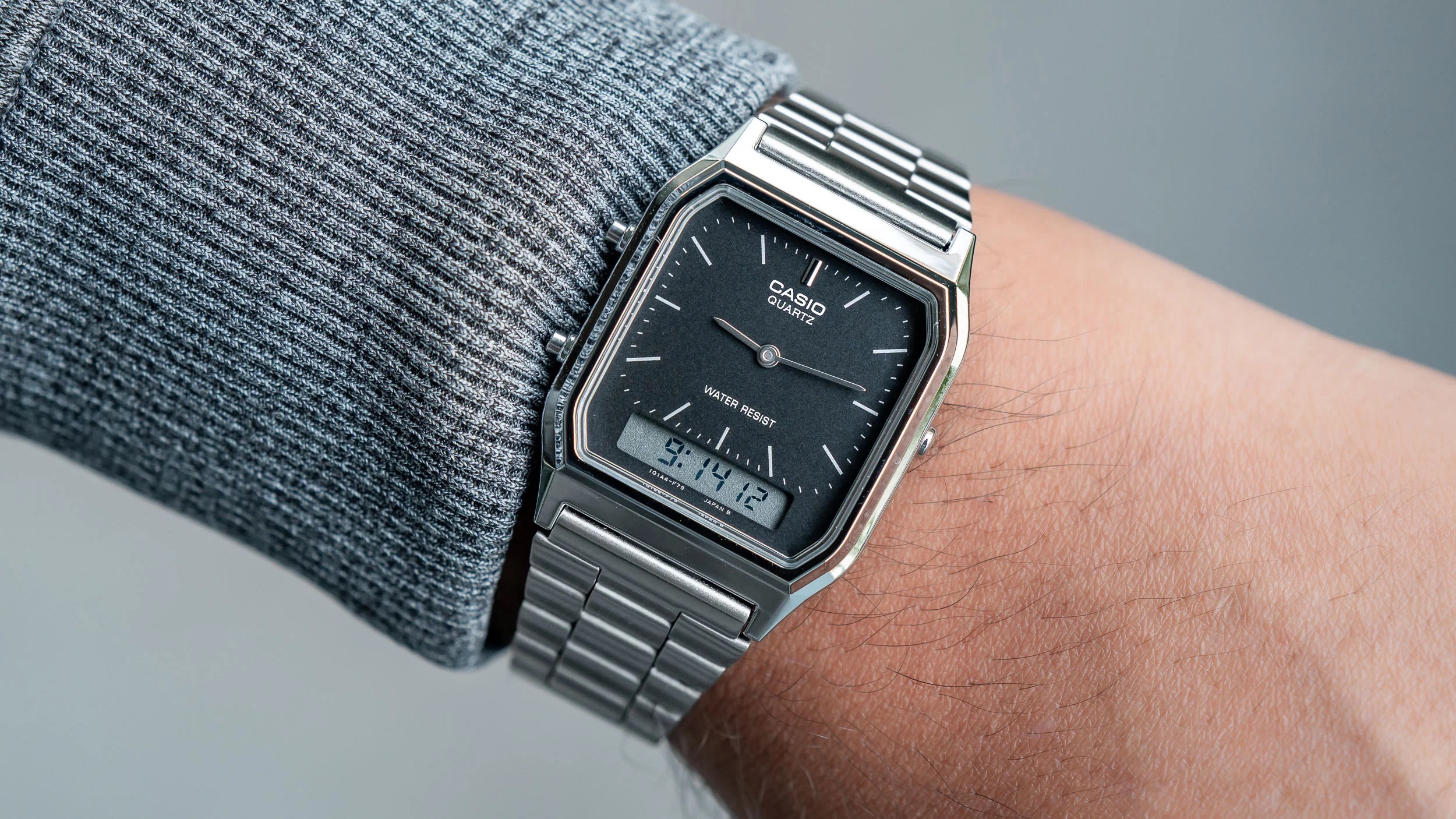 The Minimalist Ana-Digi Casio AQ-230 Watch