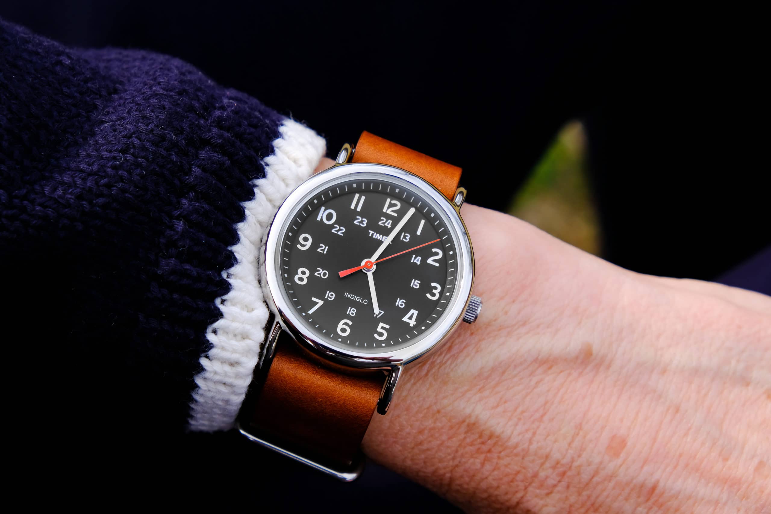 Timex Weekender Brown Strap 38mm watch
