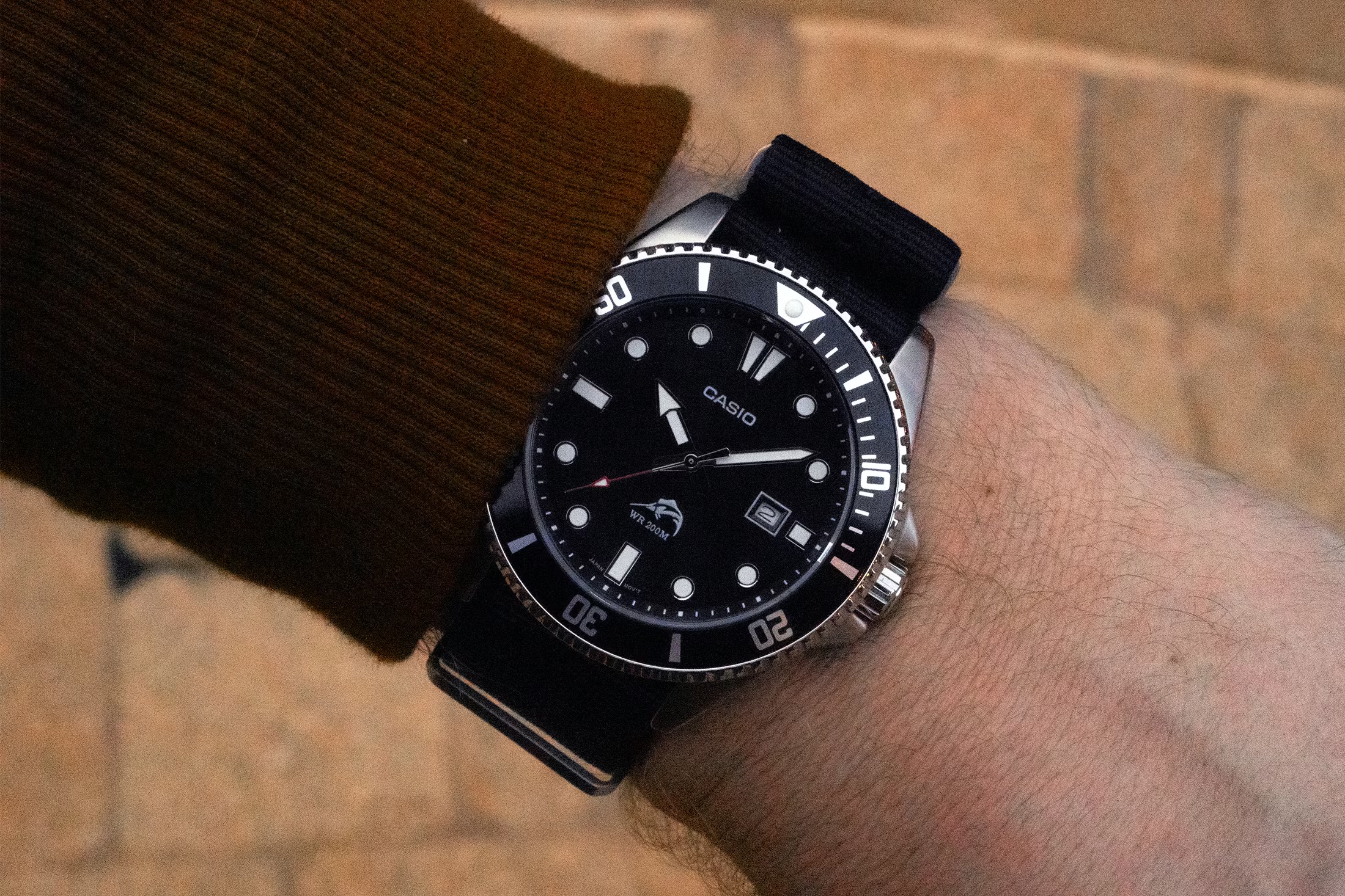 A Black Casio Duro Watch