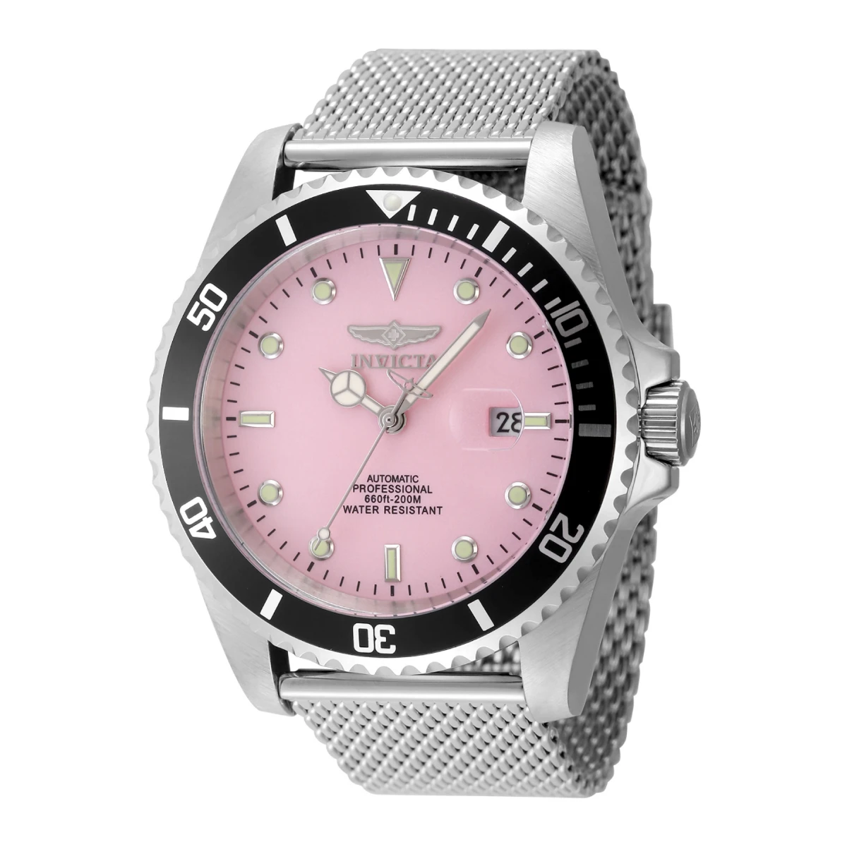 Invicta Pro Diver Automatic Pink