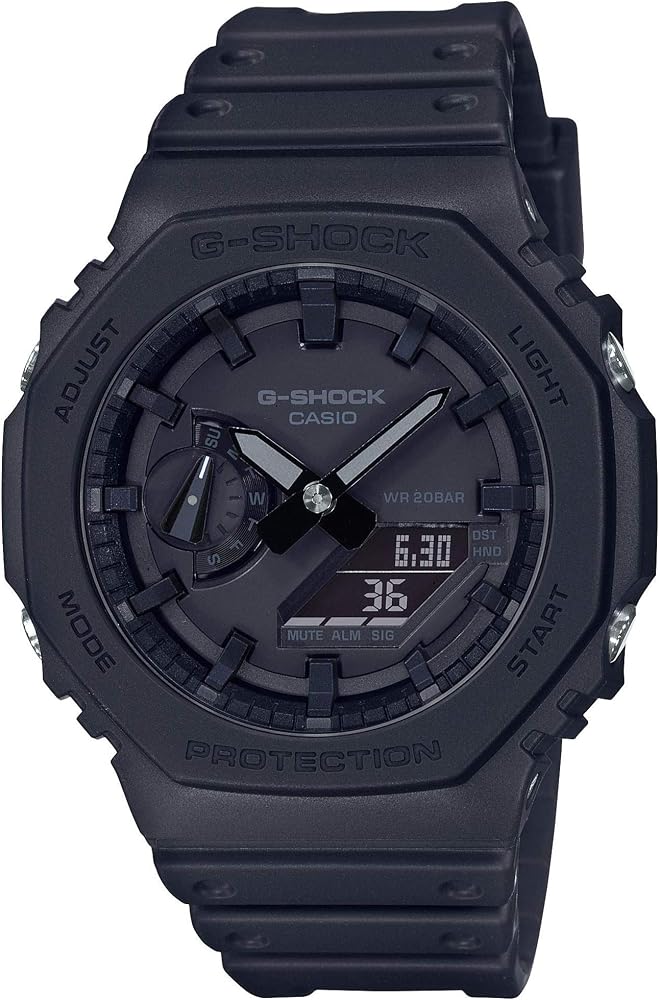 The traditional black Casio G-Shock GA-2100